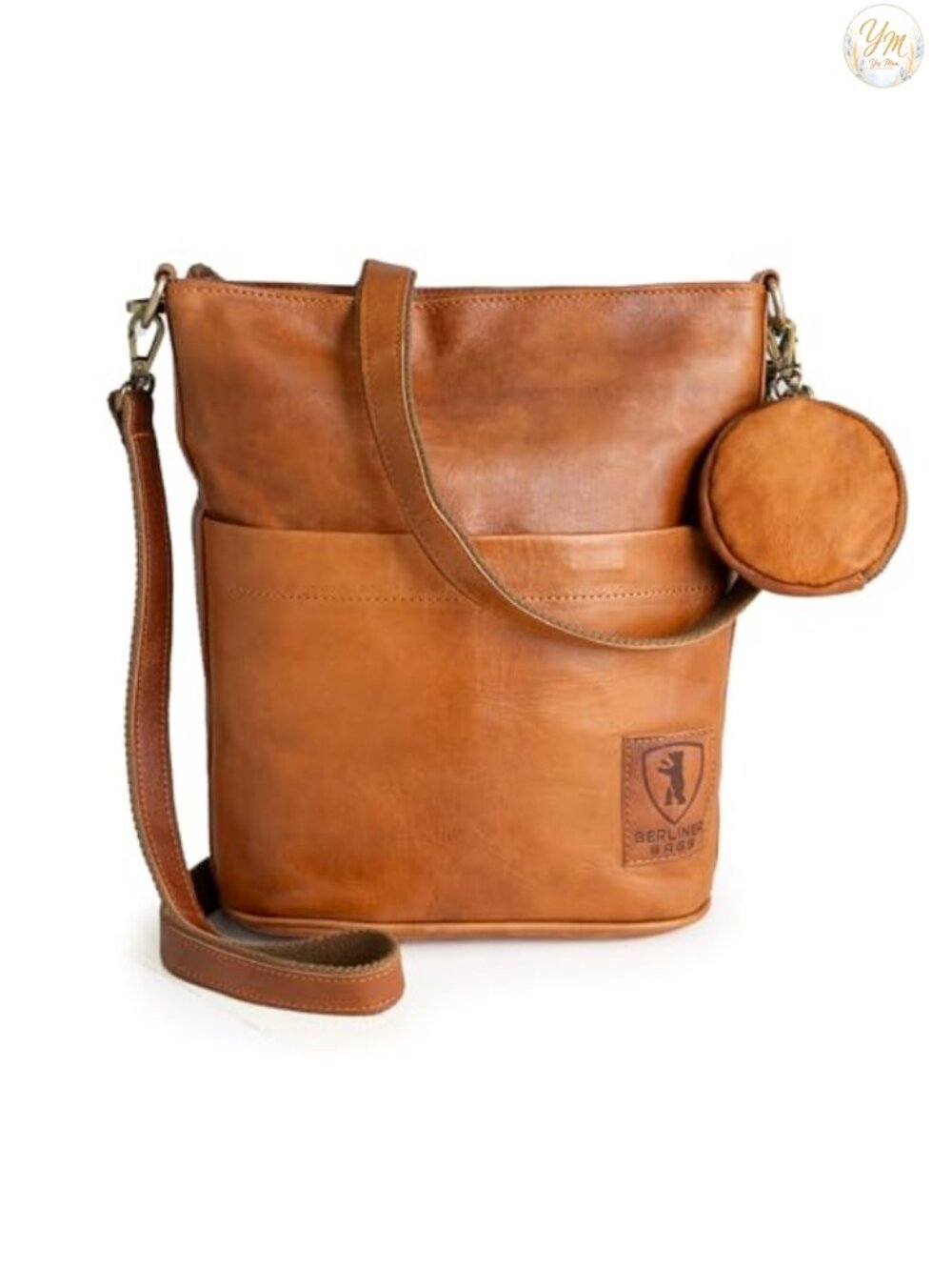 Genuine Leather Shoulder Bag Women's Satchel Crossbody Handbag